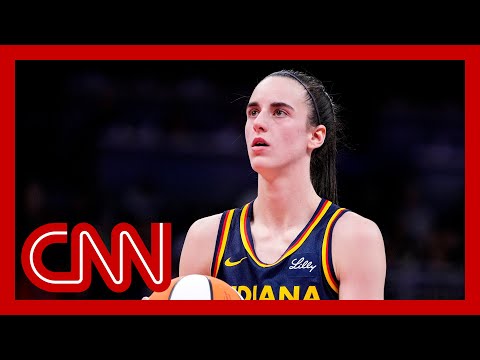Caitlin Clark reacts after being left off Team USA’s Olympic team