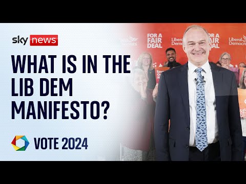 What are the policies in the Lid Dem manifesto? | Vote 24