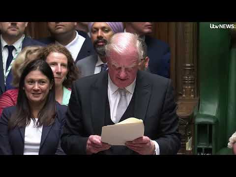 British pomp on full display as Commons speaker re-elected
