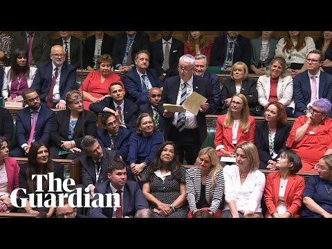 MPs re-elect Lindsay Hoyle as Commons speaker