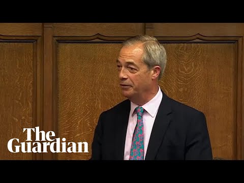 Nigel Farage claims in first Commons speech that John Bercow tried to ‘overturn’ Brexit