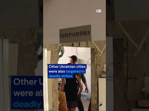 Mourning across Ukraine after attack on children’s hospital in Kyiv | DW News