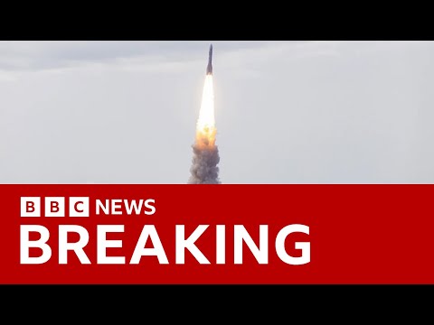 Europe’s Ariane-6 rocket launches | BBC News