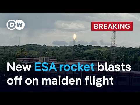 How will Europe be taking advantage of its new access to space? | DW News