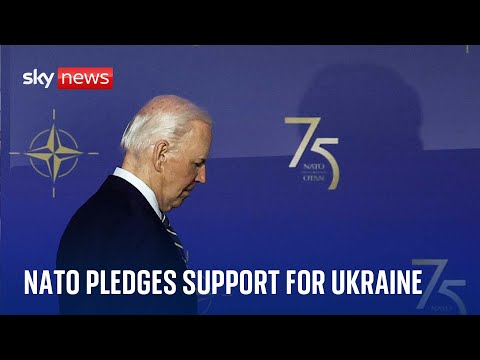 NATO leaders pledge support for Ukraine as Biden’s health overshadows meeting