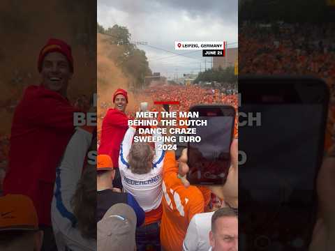 Meet the man behind the Dutch dance craze sweeping Euro 2024