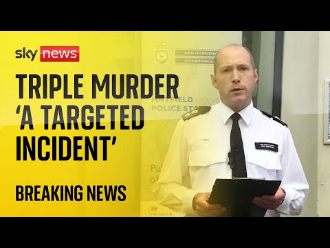 Hertfordshire manhunt: Women killed in ‘targeted incident’, police say