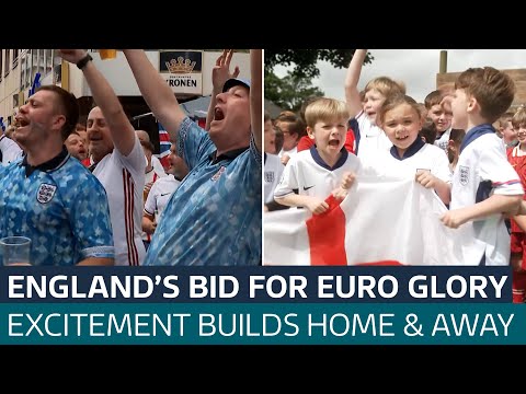 Excitement and nerves build ahead of England’s semi-final against the Netherlands | ITV News