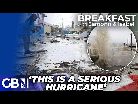 WATCH: Hurricane Beryl TEARS through Barbados at category FIVE strength | ‘This is serious’