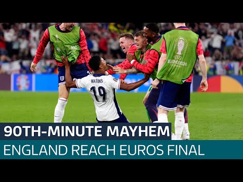 England through to Euros final after 2-1 win against Netherlands | ITV News