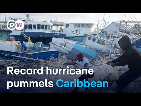 As Hurricane Beryl slams into the Caribbean, what can people do to stay safe? | DW News