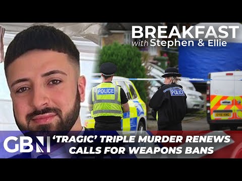 “The UK has a SERIOUS problem with violence against women!” | Triple murder suspect caught by police