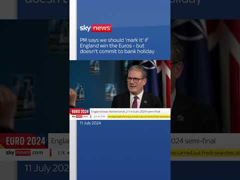 PM says we should ‘mark it’ if England wins Euros