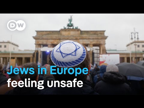 EU study found Jews facing ‘wave of antisemitism’ in Europe | DW News