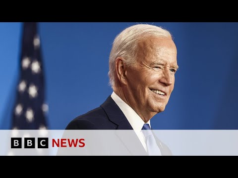 Joe Biden says Kamala Harris ‘qualified’ to take over as president if needed | BBC News