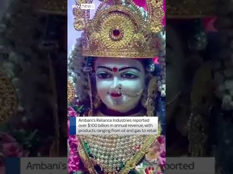 Wedding preparations for son of India’s richest man