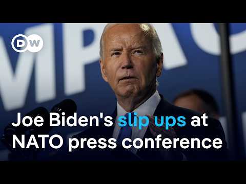 Discussions about Biden’s mental fitness overshadow NATO summit | DW News