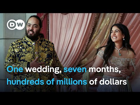 Mega-wedding of heir to Asia’s richest man comes to its climax in India | DW News