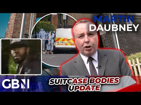 Cops SWARM tower block as NEW evidence OUTED in HUNT for suspect of dead body suitcase dump