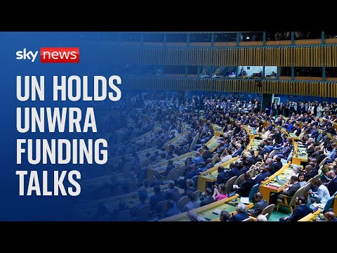 Watch: UN pledging conference for UNWRA working with Palestine refugees