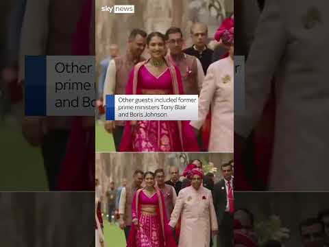 Kardashians arrive at ‘wedding of year’