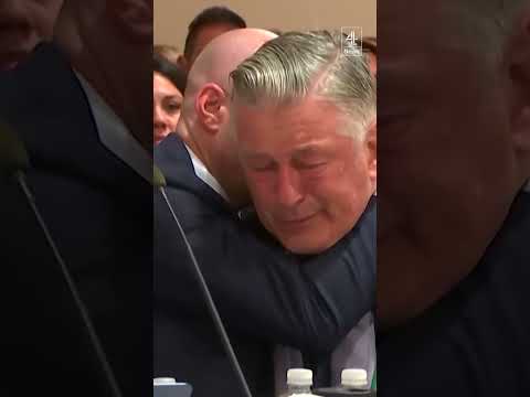 Alec Baldwin breaks down as Rust case dismissed