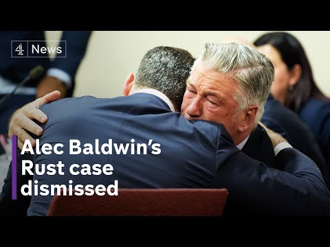 Alec Baldwin breaks down as Rust manslaughter case is dropped