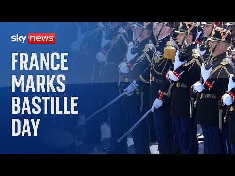 Watch live: France marks Bastille Day