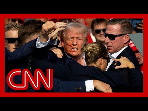Assassination attempt injures Trump, roils race: Watch key moments from CNN’s coverage