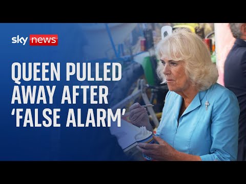 ‘False alarm’ results in King and Queen being briefly pulled away from event in Jersey