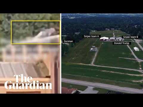 Rally attendees spot gunman minutes before Donald Trump shot