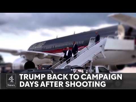 Trump seeks Republican nomination as FBI hunts for shooter motive