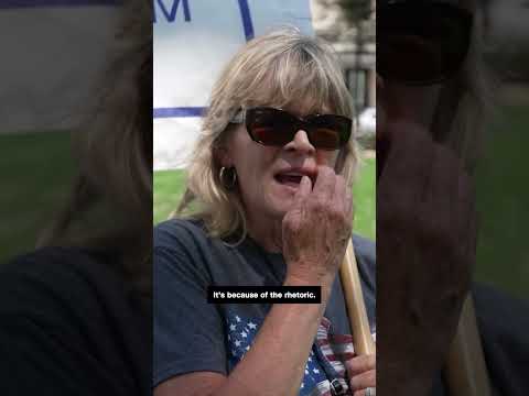 ‘Stop the rhetoric’: Trump supporters pray at RNC vigil after assassination attempt