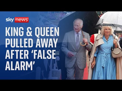 ‘False alarm’ results in King and Queen being briefly pulled away from engagement in Jersey