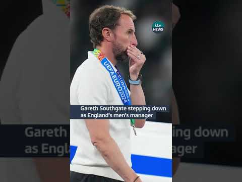 Gareth Southgate stepping down as England’s men’s manager #itvnews