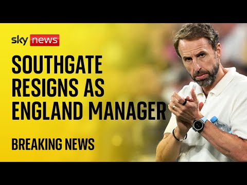 BREAKING: Gareth Southgate resigns as England manager
