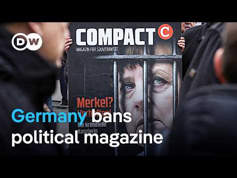 Police raid far-right ‘Compact’ magazine properties in Germany | DW News