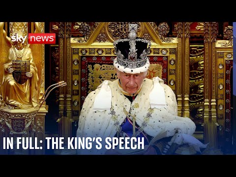 King’s Speech: Sir Keir Starmer vows to ‘get Britain building’