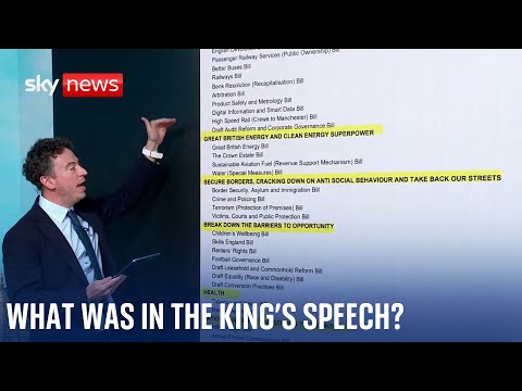 What was in the King’s Speech?