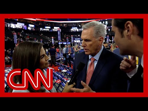 Matt Gaetz crashes Kevin McCarthy’s interview at RNC