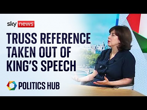 Commons leader says Truss ‘disaster’ reference removed from King’s Speech | Politics Hub