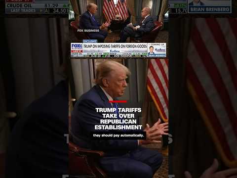 Trump tariffs take over Republican establishment