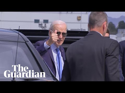 Biden says ‘I feel good’ after testing positive for Covid-19 and cancelling campaign speech