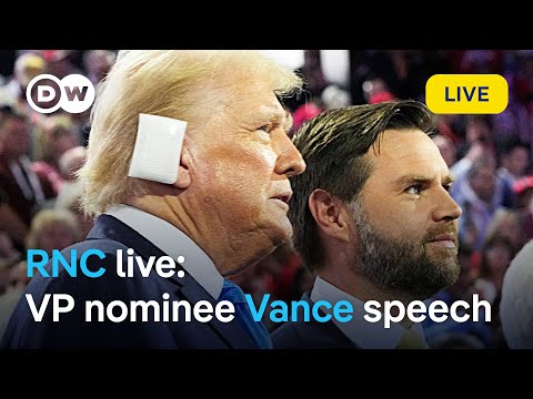 Republican National Convention 2024 – Day 3: J.D. Vance gives first speech as Trump’s VP nominee