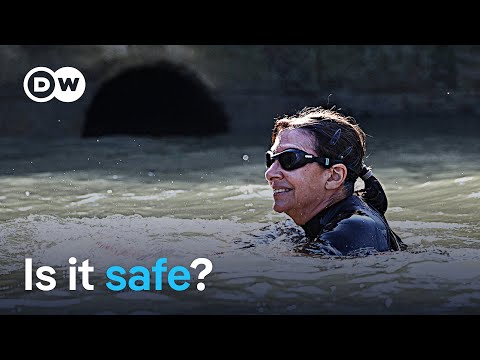 Mayor takes swim in the ‘Toilet of Paris’ | DW News