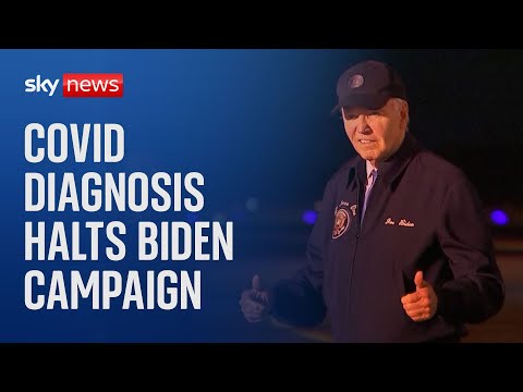 President Biden tests positive for COVID at crucial moment in election campaign