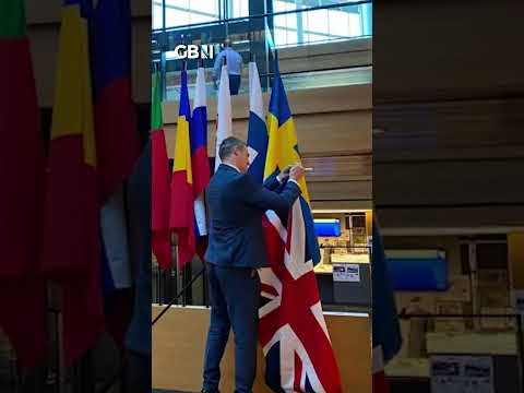 I stole a British flag from the EU – but Nigel Farage made me give it back!