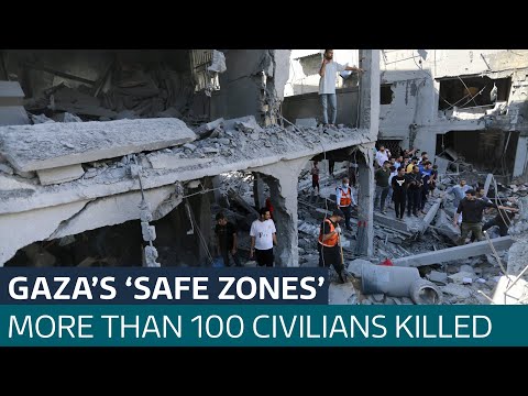 Where are Gaza’s ‘safe zones’ and why are civilians being killed within them? | ITV News