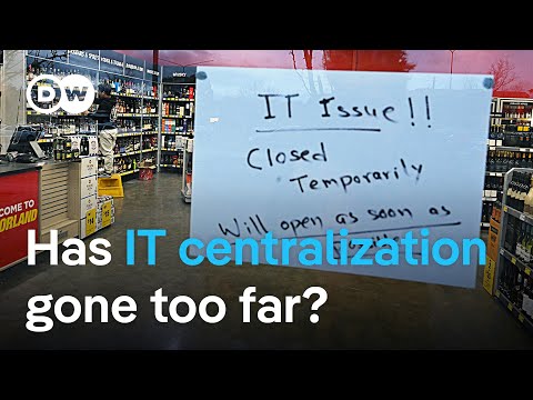 The underlying problem behind today’s massive IT outage | DW News