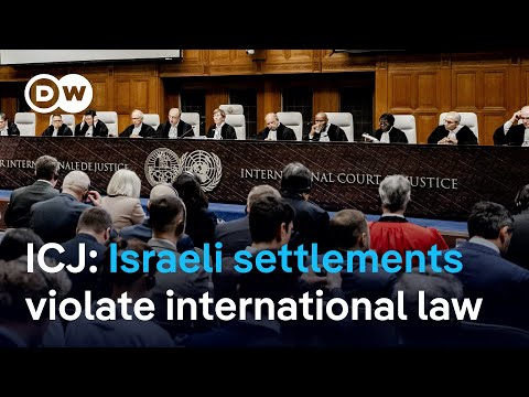 ICJ says Israel’s settlement policies go against international law | DW News